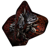 Alchemy Dart Flights - Official Licensed - Std - No2 - Black - Roses