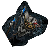 Alchemy Dart Flights - Official Licensed - Std - No2 - Black - Necronaut