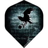 Alchemy Dart Flights - Official Licensed - Std - No2 - Black - Nevermore