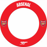 Arsenal FC Dartboard Surround - Official Licensed - The Gunners - S1 - Red - Logo