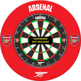 Arsenal FC Dartboard Surround - Official Licensed - The Gunners - S1 - Red - Logo