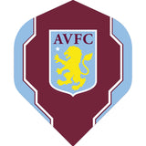 Aston Villa FC Dart Flights - 100 Micron - No2 - Std - AVFC - F4 - Geo Design