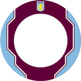 Aston Villa FC Dartboard Surround - Official Licensed - AVFC - S4 - Geo Design