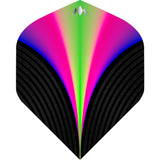 Mission Solo Dart Flights - 100 Micron - Std - No2 - Aurora