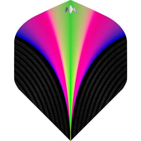 Mission Solo Dart Flights - 100 Micron - Std - No2 - Aurora