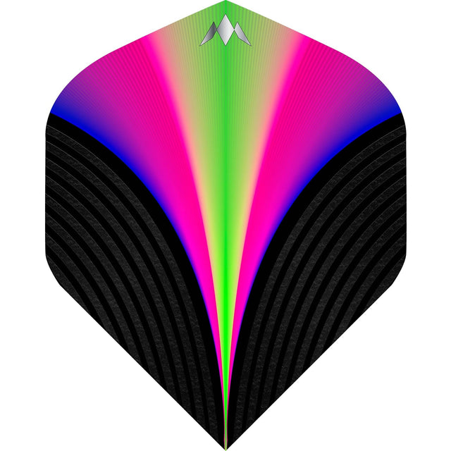 Mission Solo Dart Flights - 100 Micron - Std - No2 - Aurora