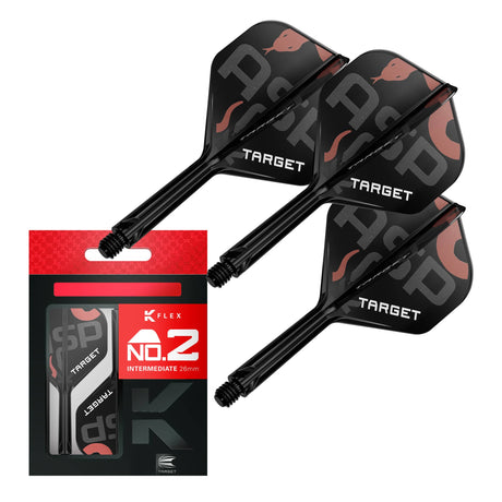 Target K-Flex Dart Flights - Standard No.2 - Nathan Aspinall