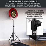 Target Travel Dartboard Stand - Portable