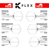 Target K-Flex Dart Flights - Standard No.2 - Josh Rock