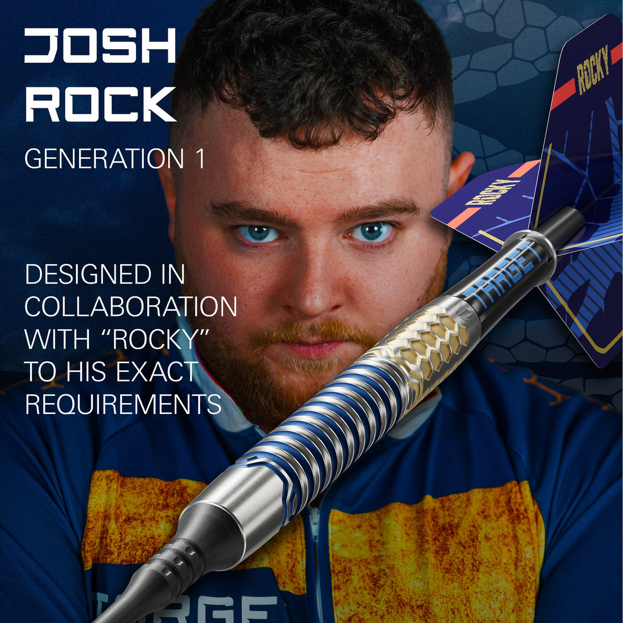 Target Josh Rock Darts - Soft Tip - 90% Tungsten - G1 20g