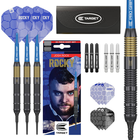 Target Josh Rock Darts - Soft Tip - Brass 18g