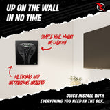 Ruthless Home Darts Centre - Cabinet with USB Light - Cobra