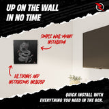 Ruthless Home Darts Centre - Cabinet with USB Light - Dragon