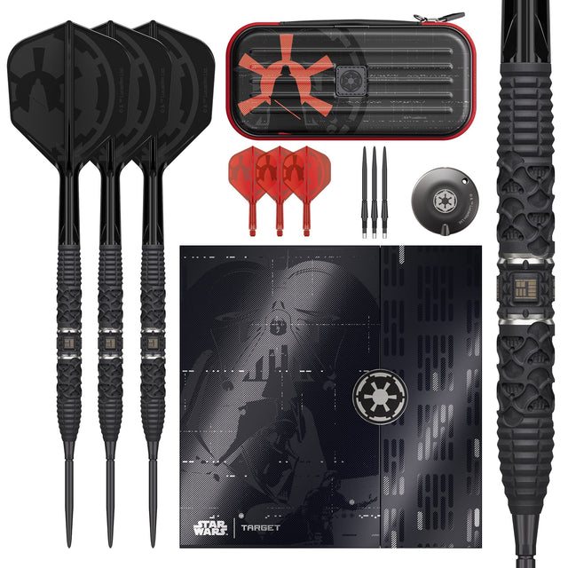 Target Star Wars Darts - Steel Tip - 95% Tungsten - Darth Vader