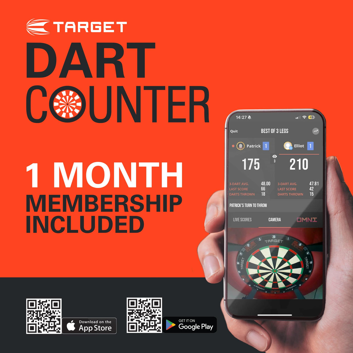 Target Chris Dobey Darts - Steel Tip - 95% Tungsten - 95K