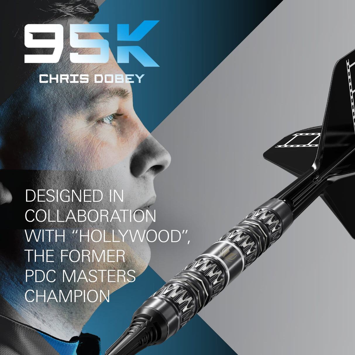 Target Chris Dobey Darts - Soft Tip - 95% Tungsten - 95K 18g