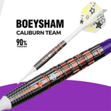 Caliburn Players Darts - Soft Tip - 90% Tungsten - Boeysham 19g