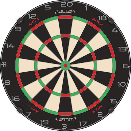 Bullet APEX Dartboard - Professional - Brazilian Sisal