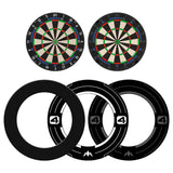 Mission Samurai 4 Dartboard Set - Dart Board & Surround