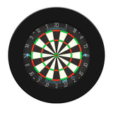 Mission Samurai Infinity Dartboard Set - Dart Board & Surround - Black