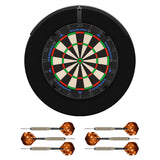 Mission Samurai 4 Dartboard Set - Dart Board, Surround, Torus 100 Light & 2 sets of Brass Darts Samurai 4 Graphite