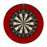 Mission Samurai 3 Dartboard Set - Dart Board, Red Surround & Torus 120 Light