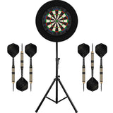 Mission Samurai 4 Dartboard & Stand Set - Dart Board, Surround, Stand and Darts Samurai 4 Graphite