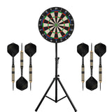 Mission Samurai 4 Dartboard & Stand Set - Dart Board, Stand and Darts Samurai 4 White