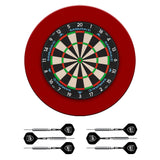 Mission Samurai 3 x Arsenal Dartboard Set - Dart Board, Surround & 2 sets of Brass Darts
