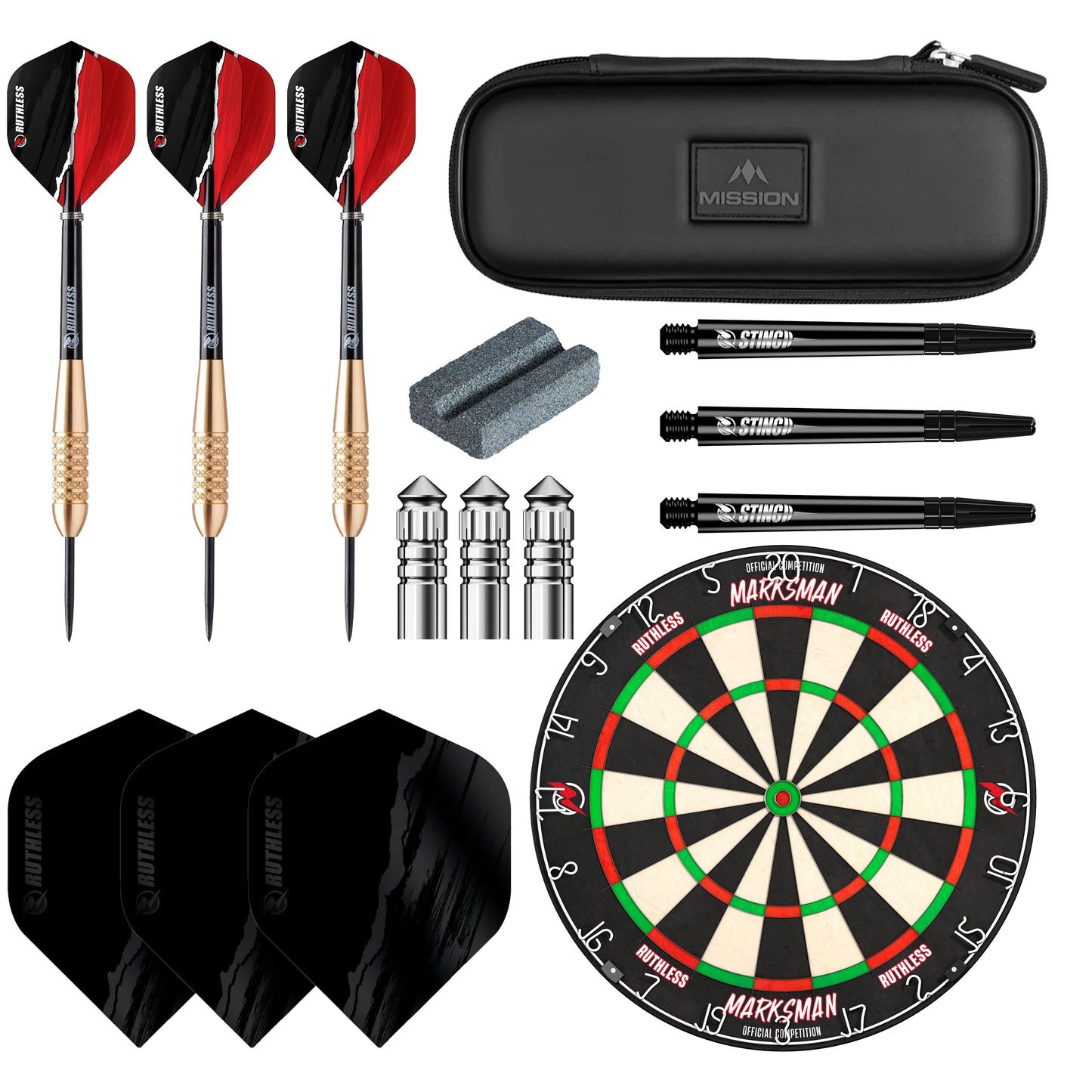 Beginners Darts Gift Set Darts, Dartboard & Accessories