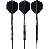 *Ruthless Black Wolf Darts - Soft Tip Tungsten - BW 16.0g - Gold Ring - 18g