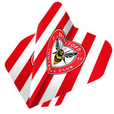 Brentford FC - Official Licensed - The Bees - Dart Flights - No2 - Std - F1 - Stripes