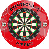 Brentford FC - Official Licensed - The Bees - Dartboard Surround - S1 - Red