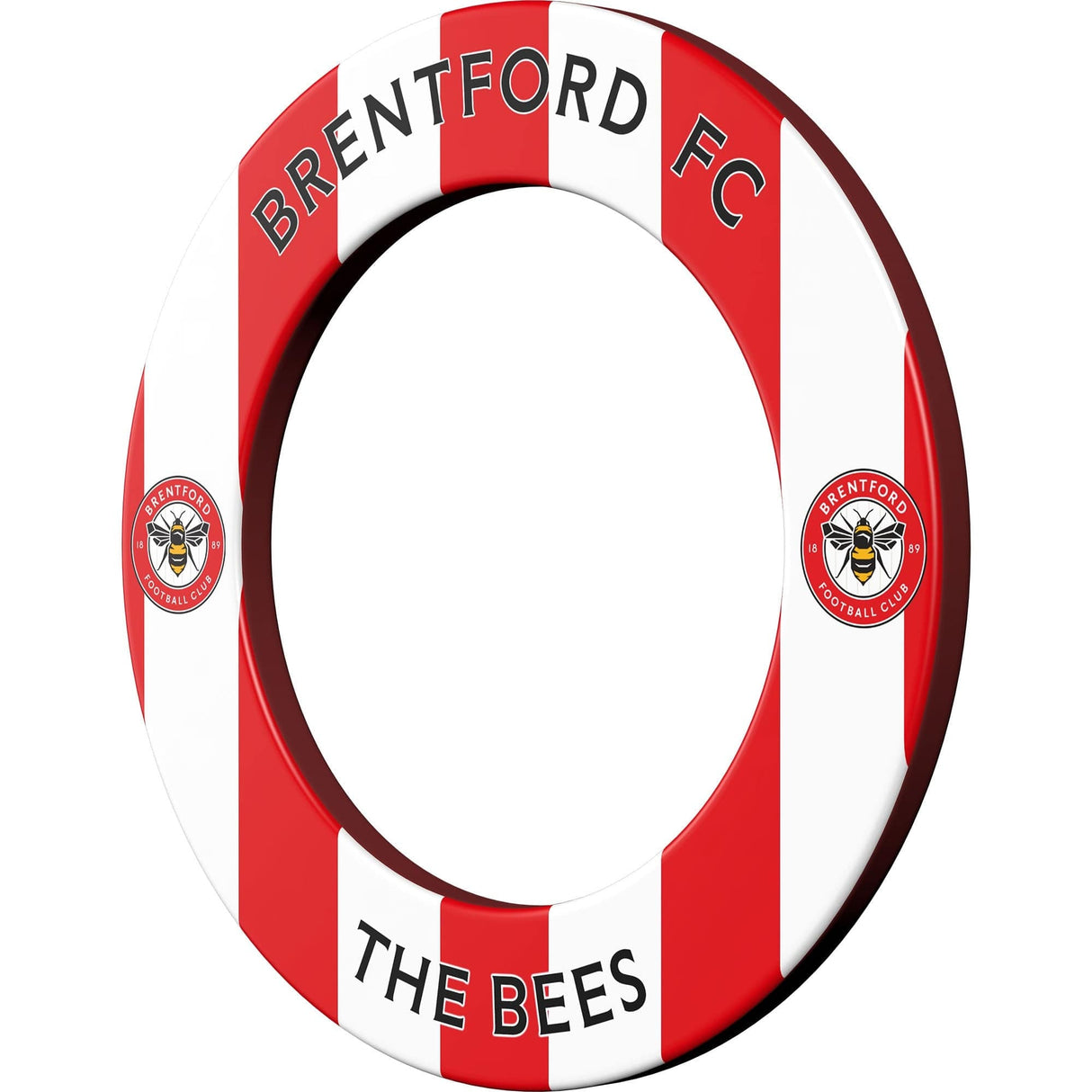 Brentford FC - Official Licensed - The Bees - Dartboard Surround - S2 - Stripes