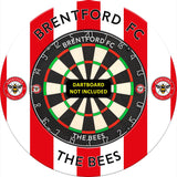 Brentford FC - Official Licensed - The Bees - Dartboard Surround - S2 - Stripes