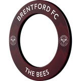 Brentford FC - Official Licensed - The Bees - Dartboard Surround - S3 - Dark Red