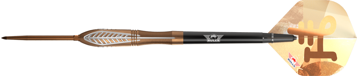 Bulls Bronzo CP Darts - Steel Tip - 90% Tungsten - Nova