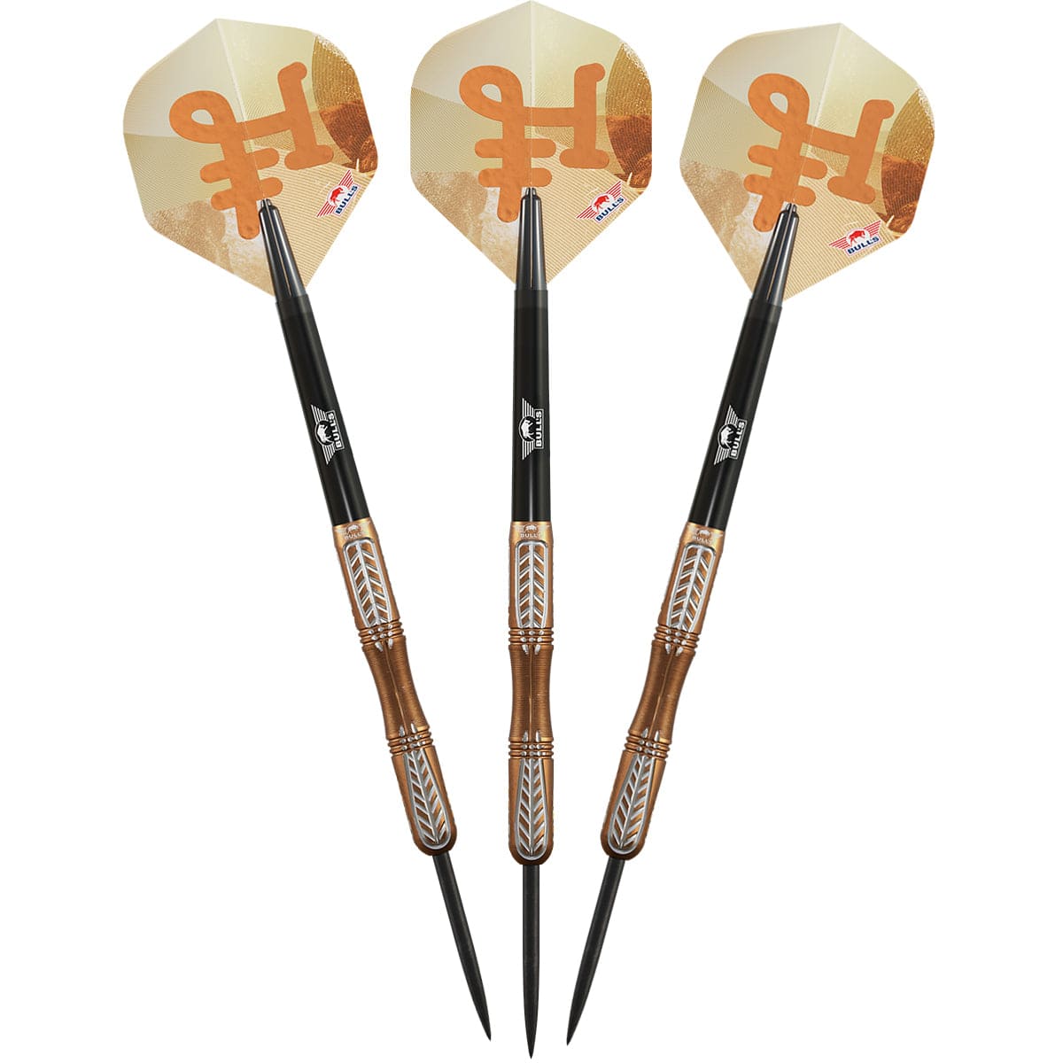 Bulls Bronzo Darts - Steel Tip - 90% Tungsten - True