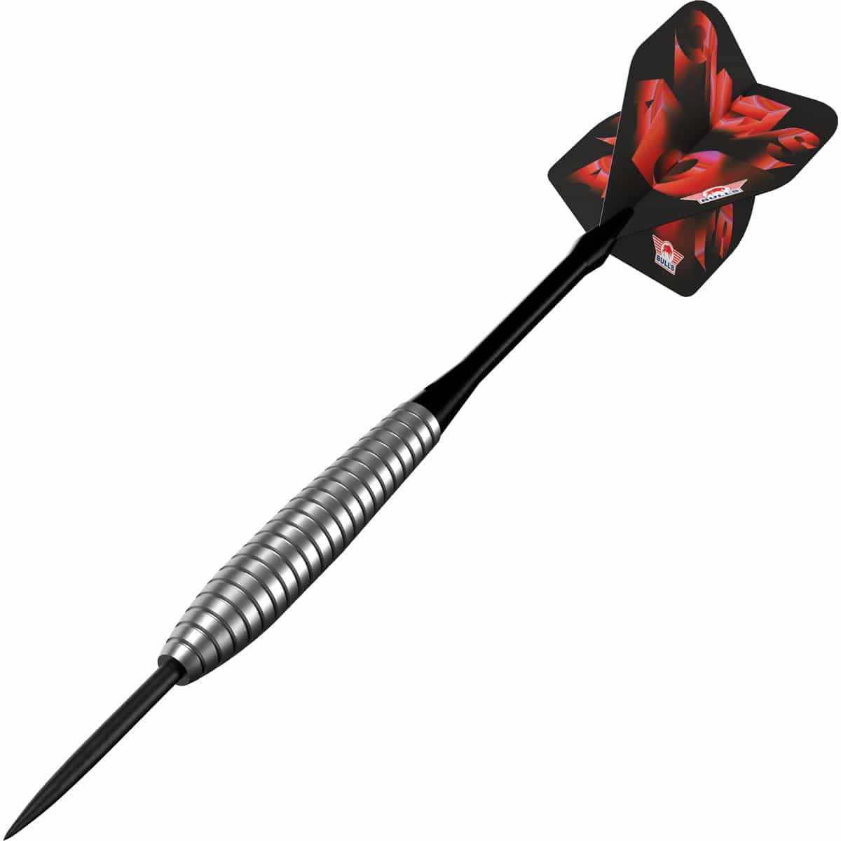 Bulls Chaos Darts - Steel Tip - 90% Tungsten - Red
