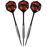Bulls Chaos Darts - Steel Tip - 90% Tungsten - Red