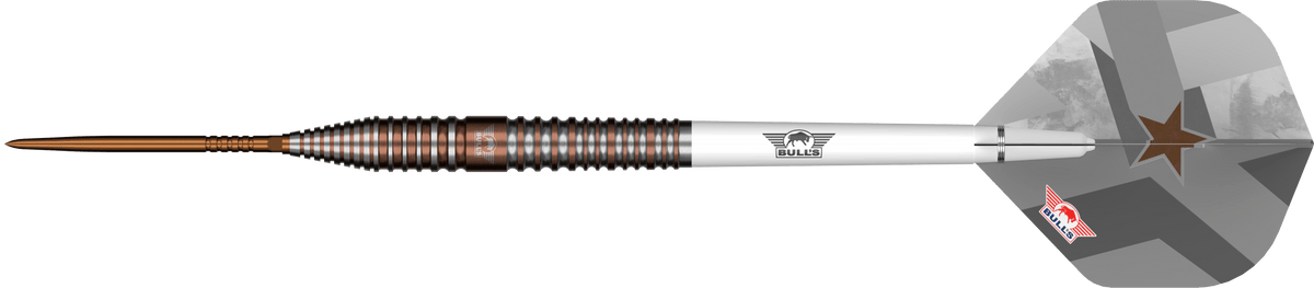 Bulls Max Hopp CP Darts - Steel Tip - 90% Tungsten - E5
