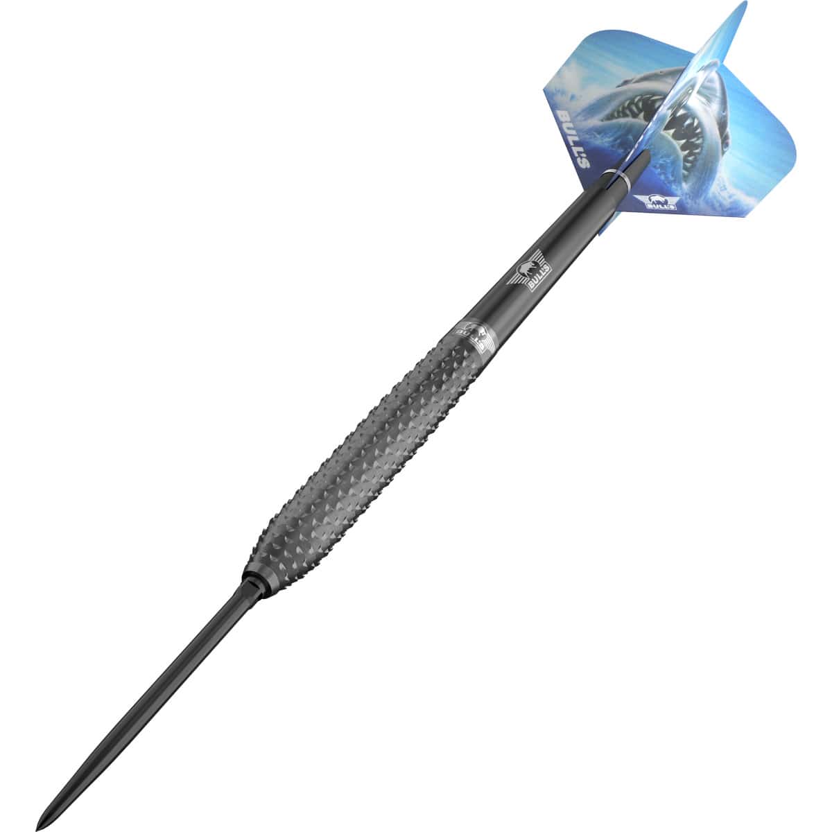 Bulls Shark Pro CP Darts - Steel Tip - 90% Tungsten - Black