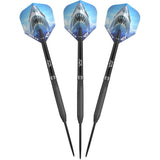 Bulls Shark Pro CP Darts - Steel Tip - 90% Tungsten - Black