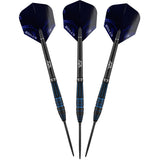 Bulls Smoke CP Darts - Steel Tip - 90% Tungsten - Blue Frost