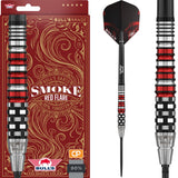 Bulls Smoke CP Darts - Steel Tip - 90% Tungsten - Red Flare