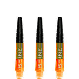 Bulls Spine Dart Shafts - Polycarbonate with Aluminium Top - Orange