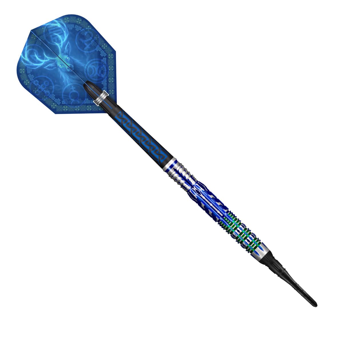 Shot Celt Darts - Soft Tip - 95% Tungsten - Merlin 20g