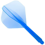 Condor Dart Flights - Zero Stress - Standard - Clear Blue Medium