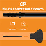 Bulls Vintago CP Darts - Steel Tip - 90% Tungsten - Bomb