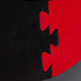 Caliburn EVA Dartboard Surround - Jigsaw 4 Piece - Lightweight - Black & Red